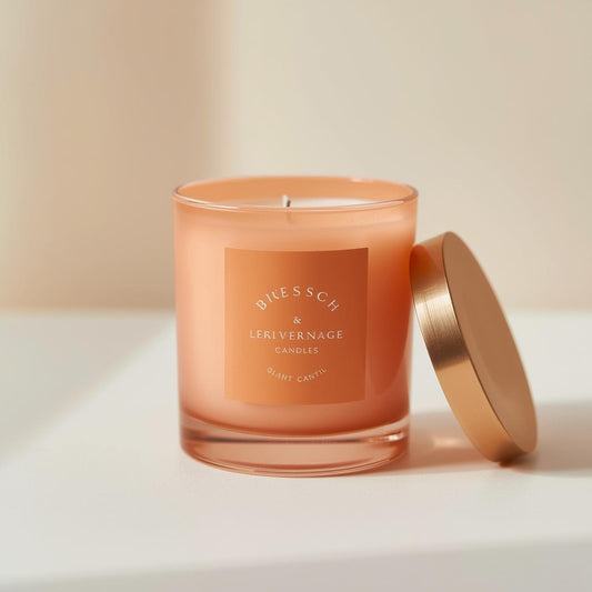 Orange candle